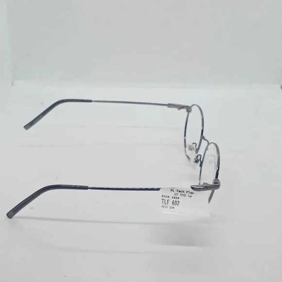 NWT MEN'S TECHNOLITE EYEGLASS FRAMES 602 GUNMETAL - Picture 4 of 6